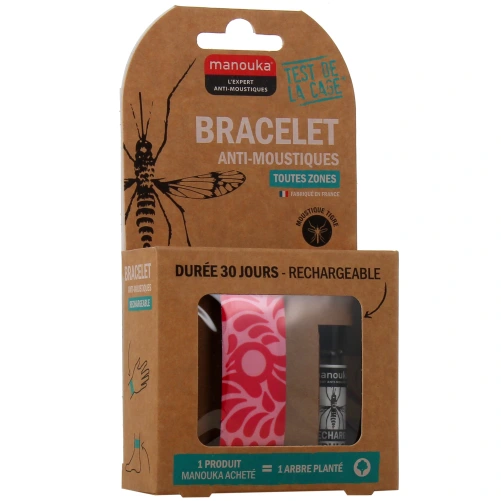 Manouka Bracelet Anti-Moustiques