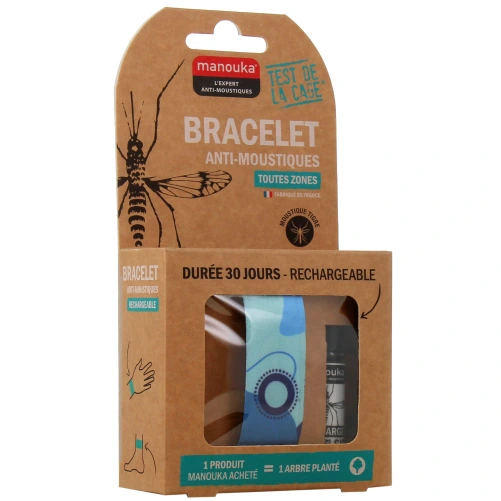 Manouka Bracelet Anti-Moustiques