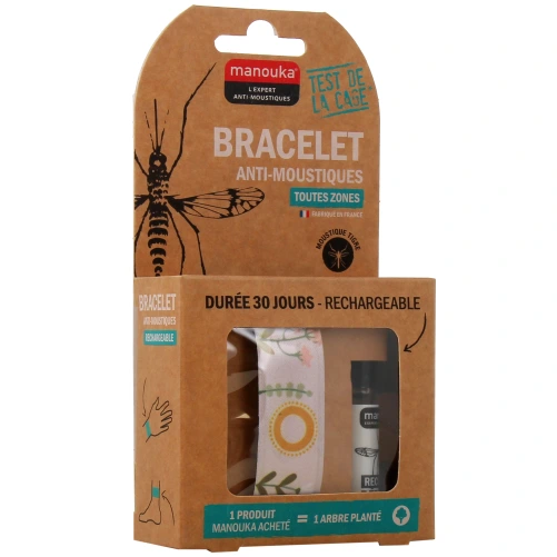 Manouka Bracelet Anti-Moustiques