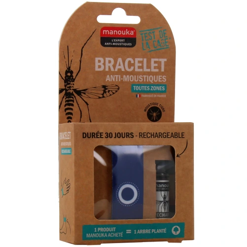 Manouka Bracelet Anti-Moustiques