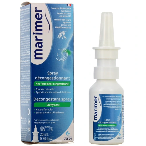 Marimer Spray Décongestionnant Nez Fortement Congestionné