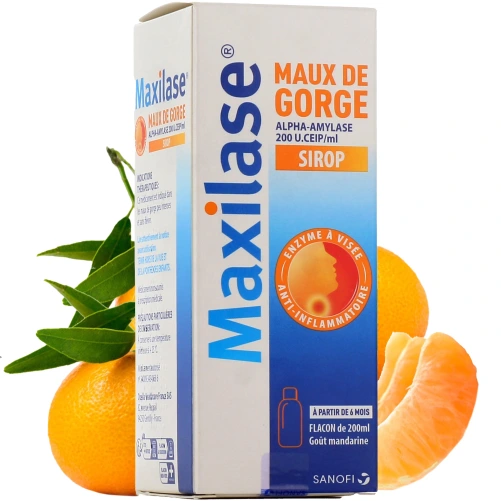 Maxilase sirop ou comprimés