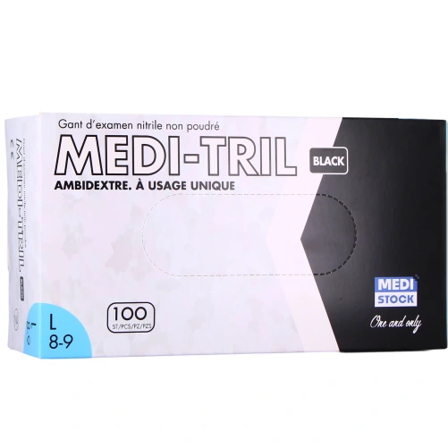 Medi-Tril Gants d'Examen en Nitrile