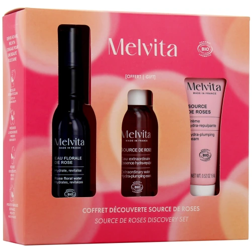 Melvita Coffret Découverte Source de Roses