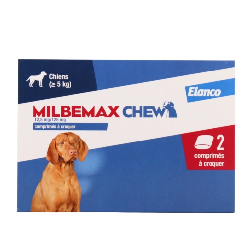 Milbemax Chew Vermifuge Chien à croquer