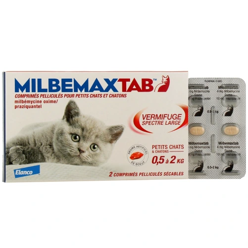 Milbemax Tab Vermifuge Chat