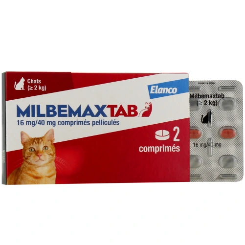 Milbemax Tab Vermifuge Chat