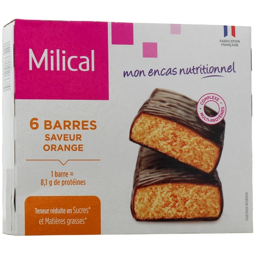 Milical Barres Hyperprotéinées
