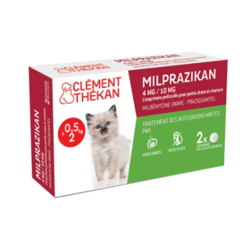 Milprazikan Vermifuge Chat