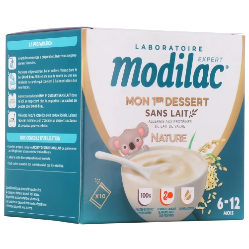 Modilac Mon 1er Dessert Sans Lait