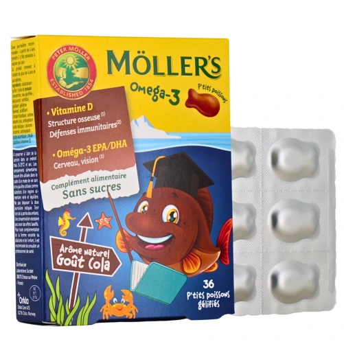 Möllers Omega-3 P'tits Poissons