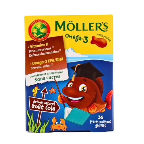 Möllers Omega-3 P'tits Poissons