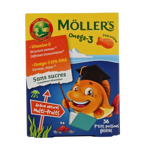 Möllers Omega-3 P'tits Poissons