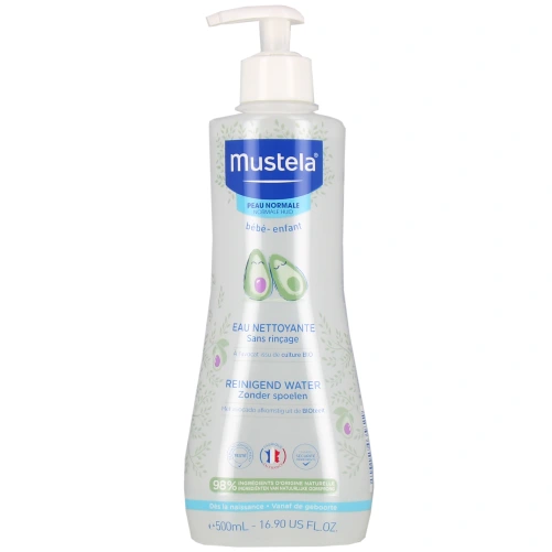Mustela Eau nettoyante sans rinçage à l'avocat