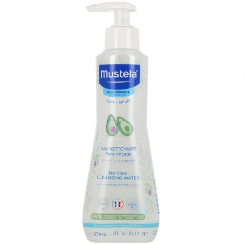 Mustela Eau nettoyante sans rinçage à l'avocat