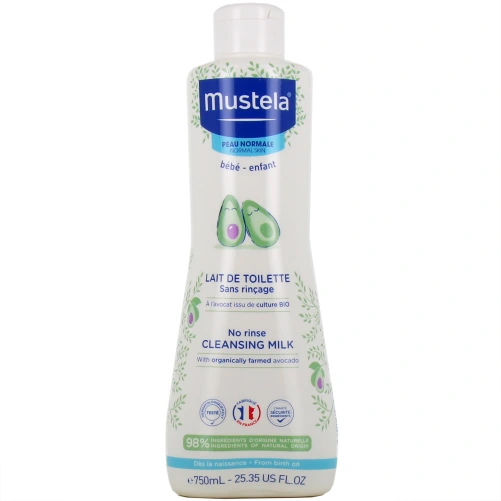 Mustela Lait de toilette sans rinçage