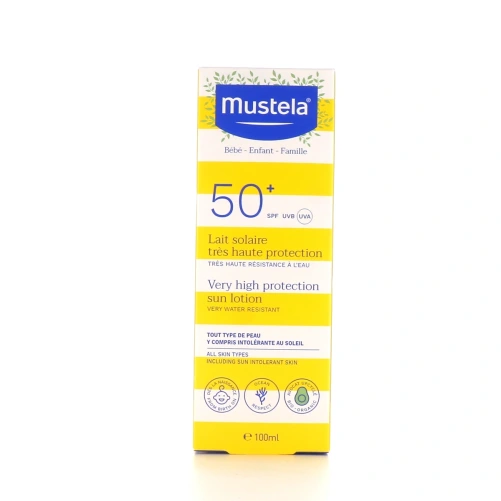Mustela Lait Solaire Très Haute Protection SPF 50+