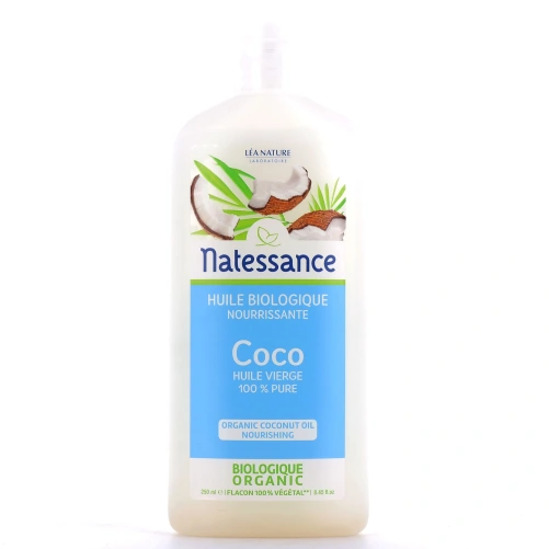 Natessance Huile de Coco Bio 100% pure