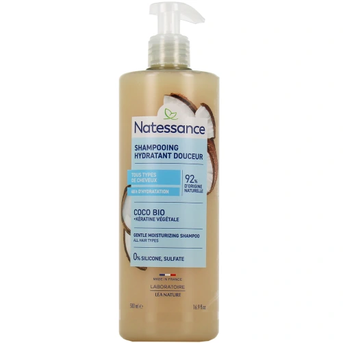 Natessance Shampooing Hydratant Douceur