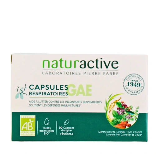 Naturactive Capsules Respiratoires Bio