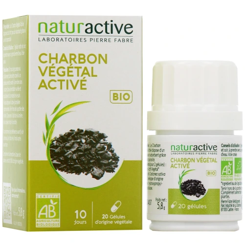 Naturactive Charbon Végétal Activé Bio
