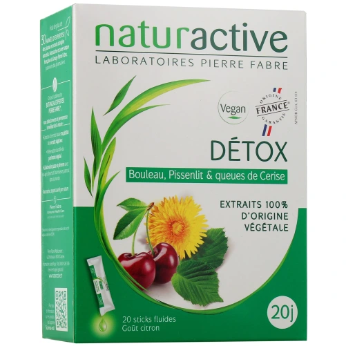 Naturactive Détox 20 Sticks Fluides