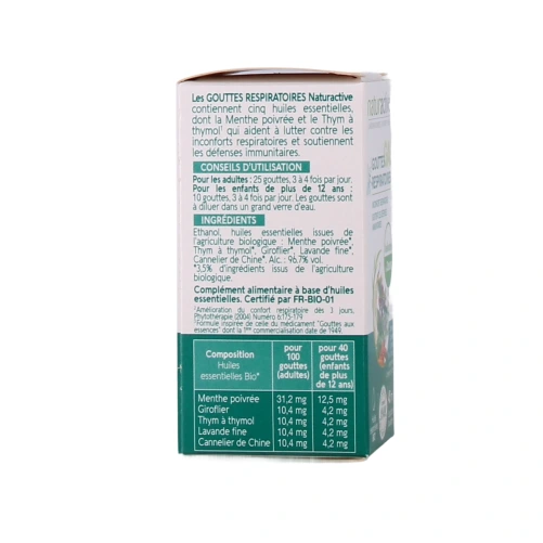 Naturactive Gouttes Respiratoires GAE
