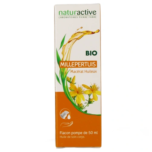 Naturactive Huile végétale de Millepertuis Bio