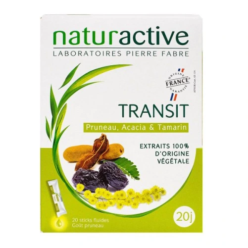 Naturactive Transit 20 Sticks Fluides