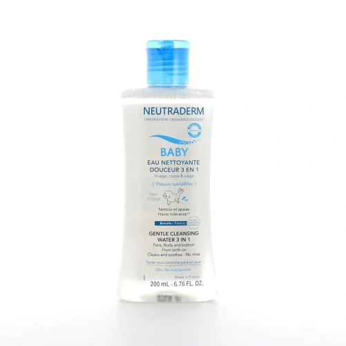 Neutraderm Baby Eau Nettoyante 3-en-1