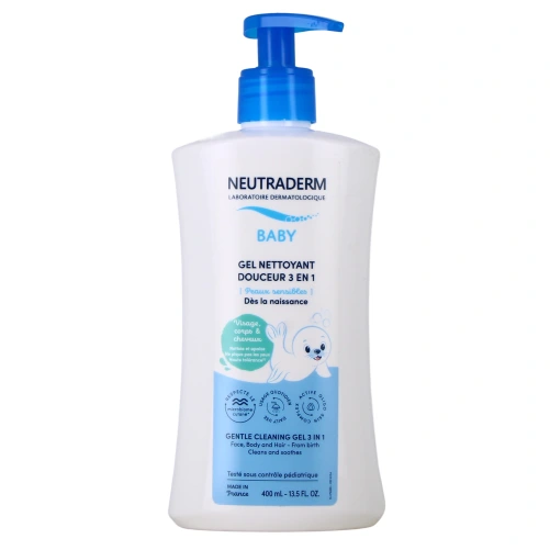 Neutraderm Baby Gel Nettoyant 3-en-1