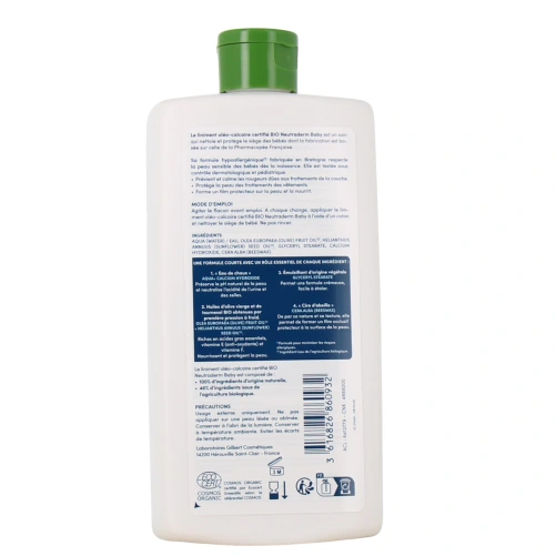Neutraderm Liniment Oléo-calcaire Bio