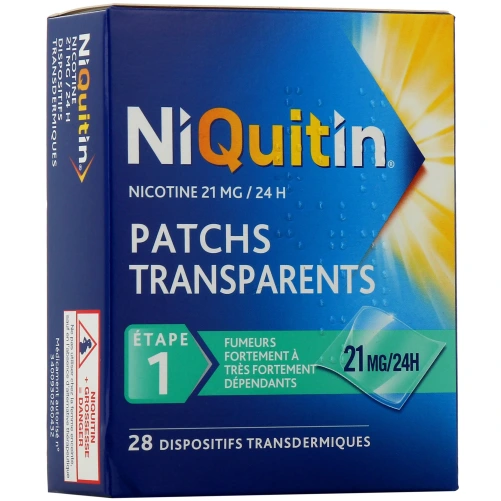Niquitin patchs 21 mg/24h