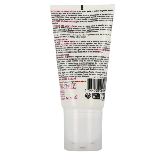 Nociceptol Gel Jambes Légères Effet Glaçon