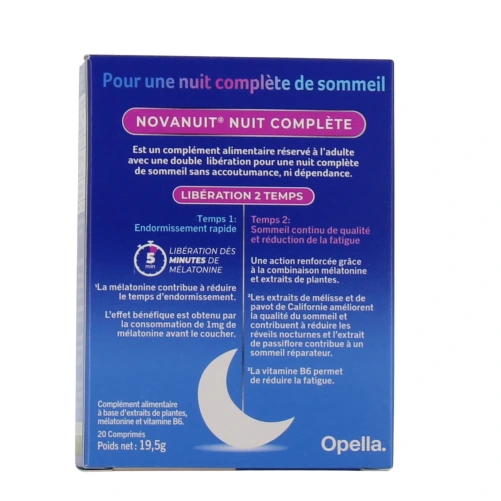 Novanuit Nuit Complète