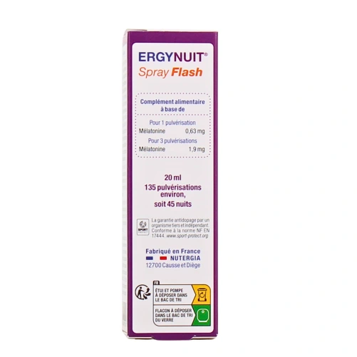 Nutergia Ergynuit Spray Flash
