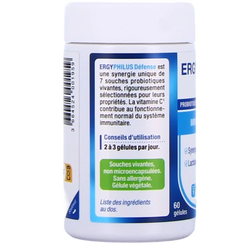 Nutergia Ergyphilus Défense