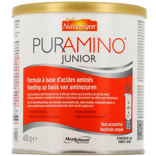 Nutramigen Puramino Junior Lait Infantile