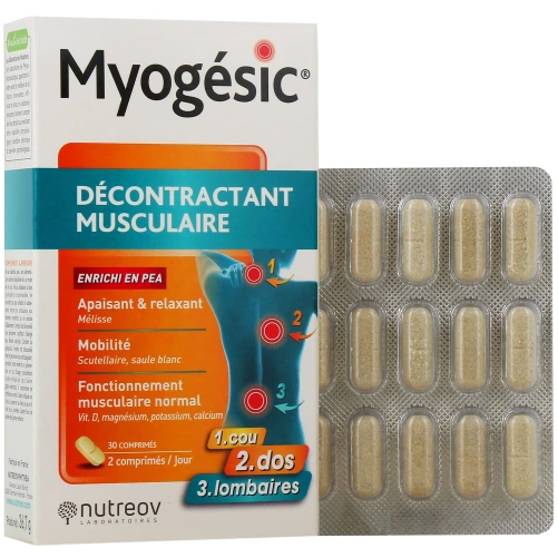 Nutreov Myogesic Décontractant Musculaire