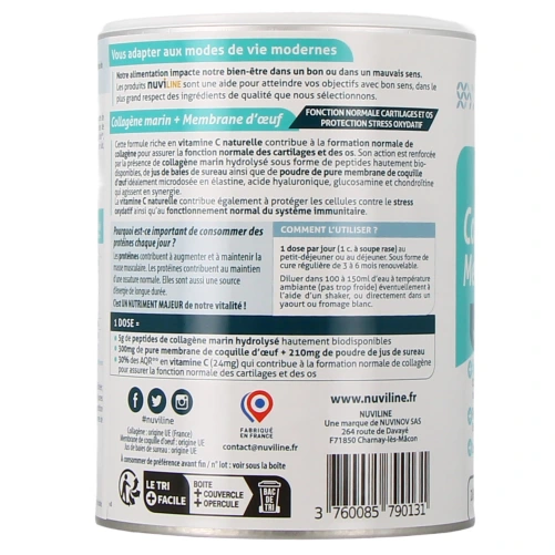 Nuviline Life Articulations Plus Collagène Marin