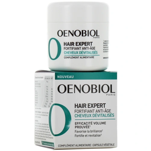 Oenobiol Hair Expert Fortifiant Anti-Age Cheveux Dévitalisés