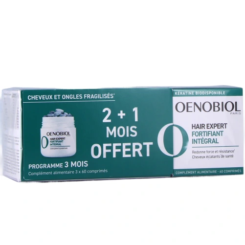 Oenobiol Hair Expert Fortifiant Intégral Cheveux et Ongles