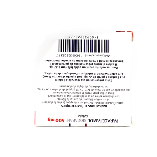 Paracétamol 500mg