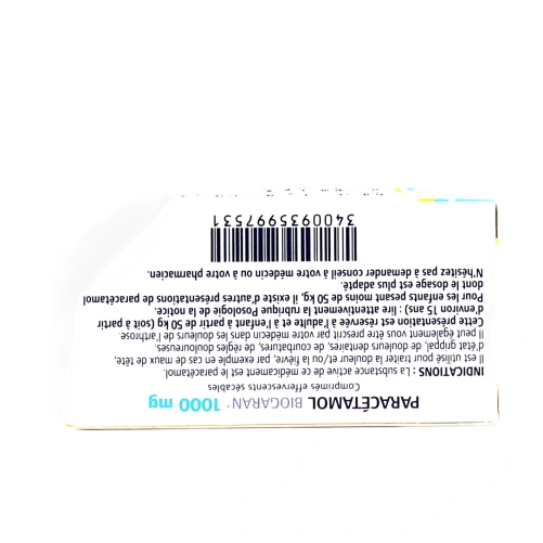 Paracétamol 1g