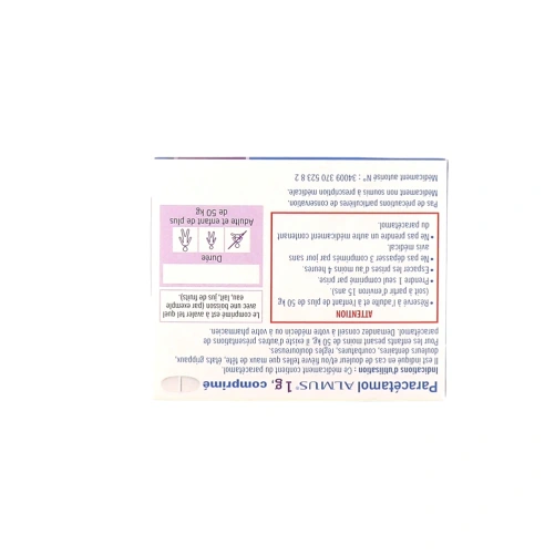 Paracétamol 1g