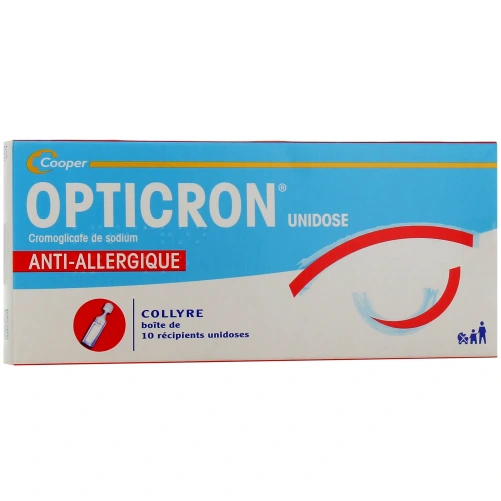 Opticron Collyre Cromoglicate de Sodium
