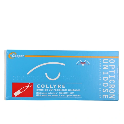 Opticron Collyre Cromoglicate de Sodium