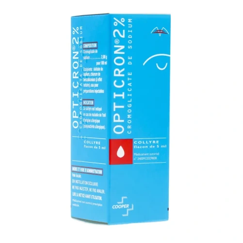 Opticron Collyre Cromoglicate de Sodium