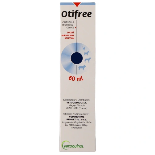Otifree Solution Auriculaire Chien et Chat