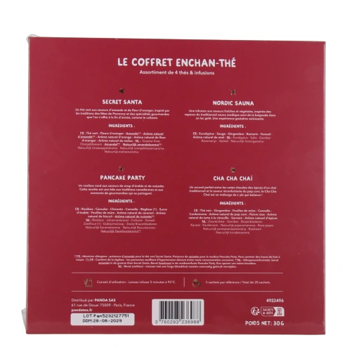 Panda Tea Coffret Enchan-Thé